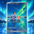 [PRE-SALE] Baseball Star & Pink Moon Companion – Cosmic Aurora Collector Card