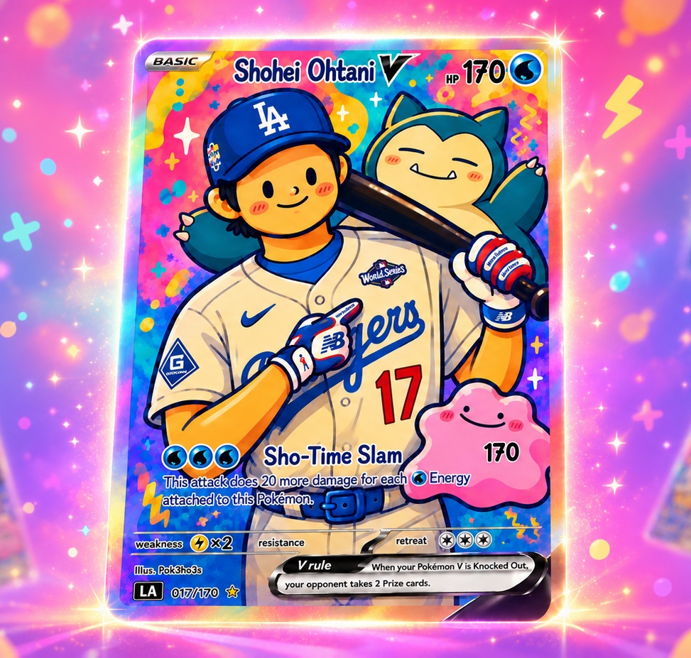 [PRE-SALE] Sho-Time Inspired Baseball Collector Art Card – Cosmic Edition
